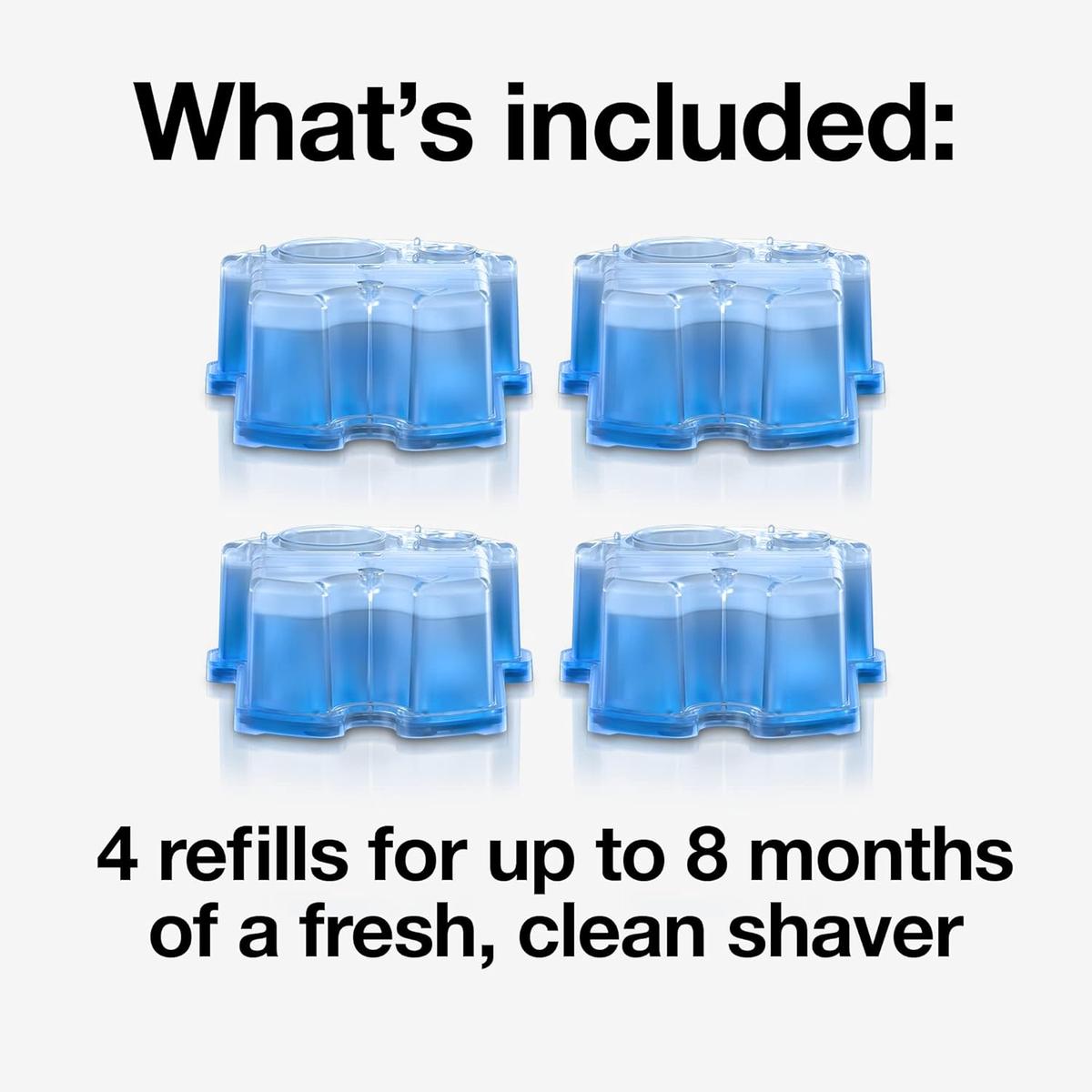 Braun Clean and Renew Refill Cartridges CCR, 4 Pack - Healthxpress.ie