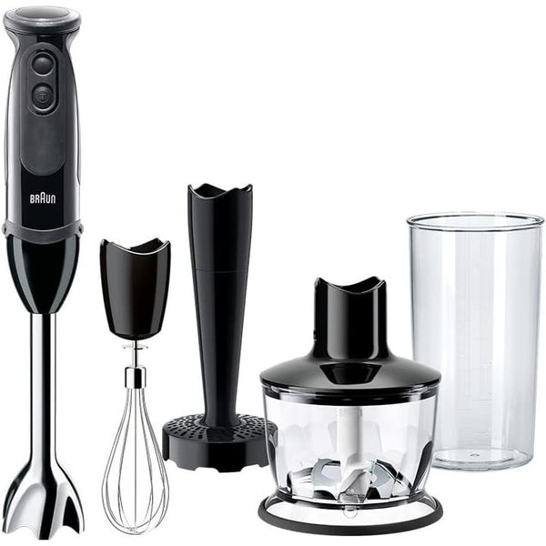 Braun MultiQuick 5 MQ5237 Hand Blender 4 IN 1 Black 1000W with 21 Spee