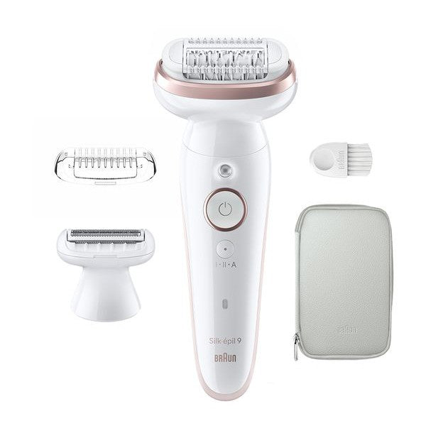 Braun Silk-epil 9 9-030 Wet & Dry Cordless Epilator with Lady Shave & Trimmer Head