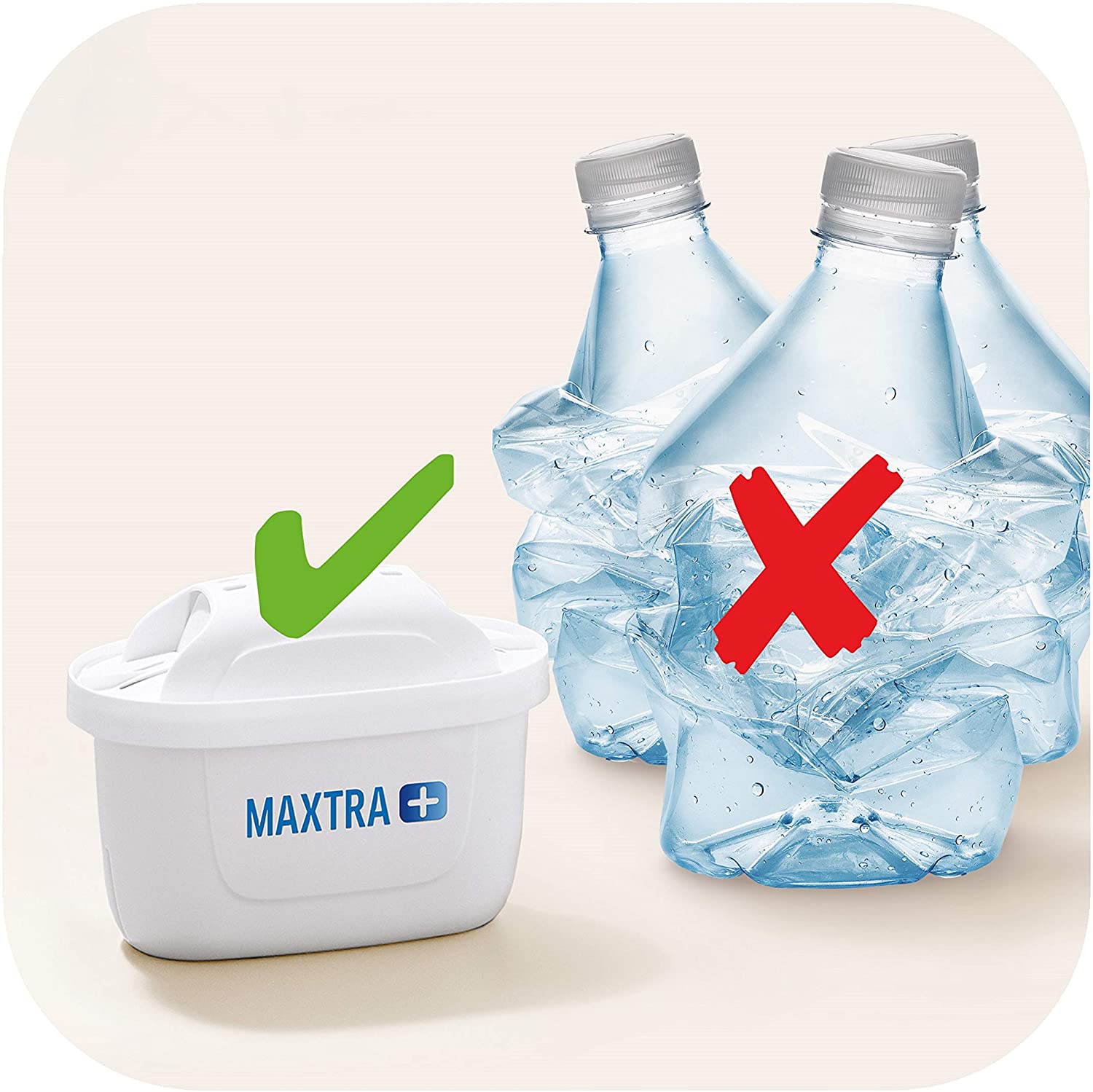 Brita Elemaris Cool MAXTRA Water filter 2.4 Litre - White - Healthxpress.ie