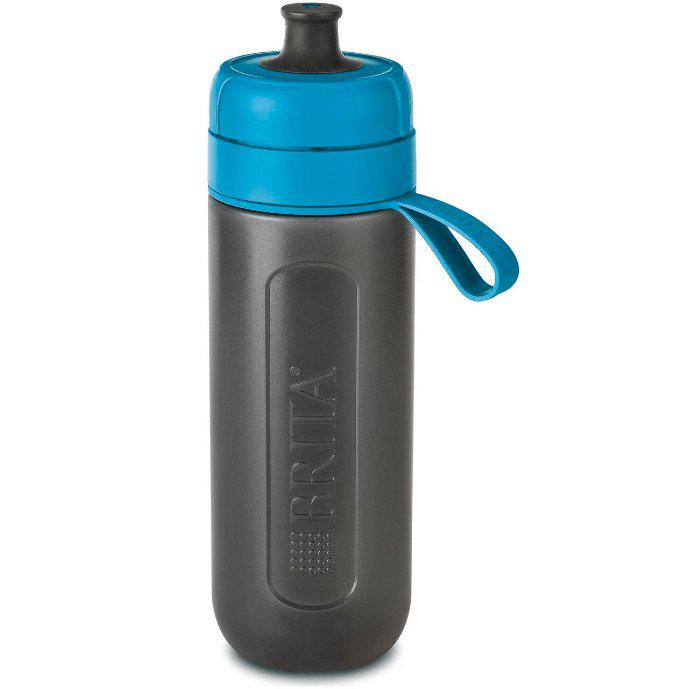 BRITA Fill & Go Active Sports Water Bottle with MicroDisc Filter - Blue, 600ml - Healthxpress.ie
