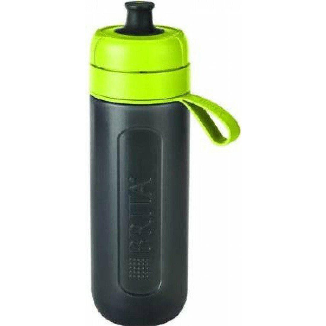 BRITA Fill & Go Active Sports Water Bottle with MicroDisc Filter- Lime, 600 mL. - Healthxpress.ie
