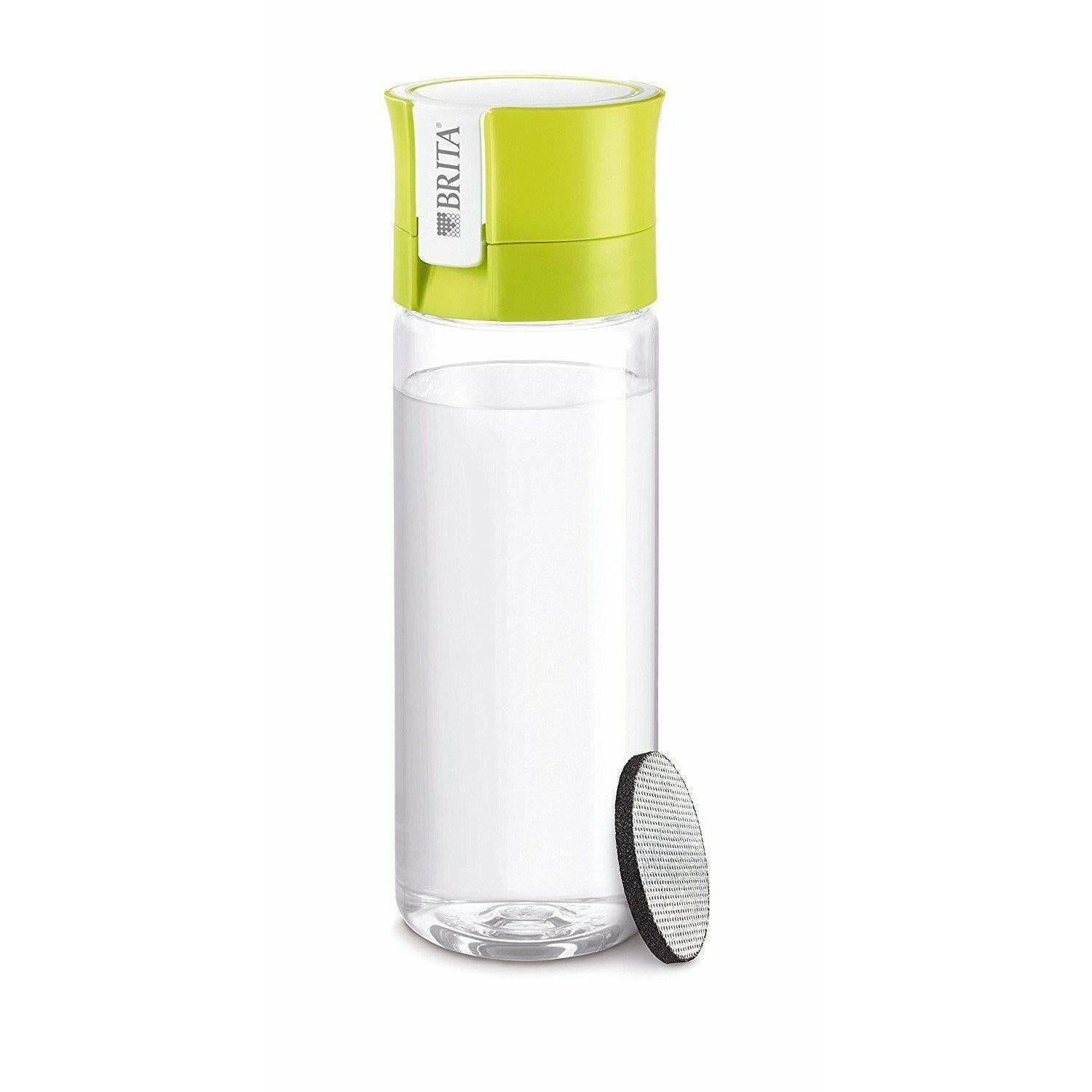 BRITA Fill & Go Vital Water Bottle with MicroDisc Filter - Lime, 600 mL. - Healthxpress.ie