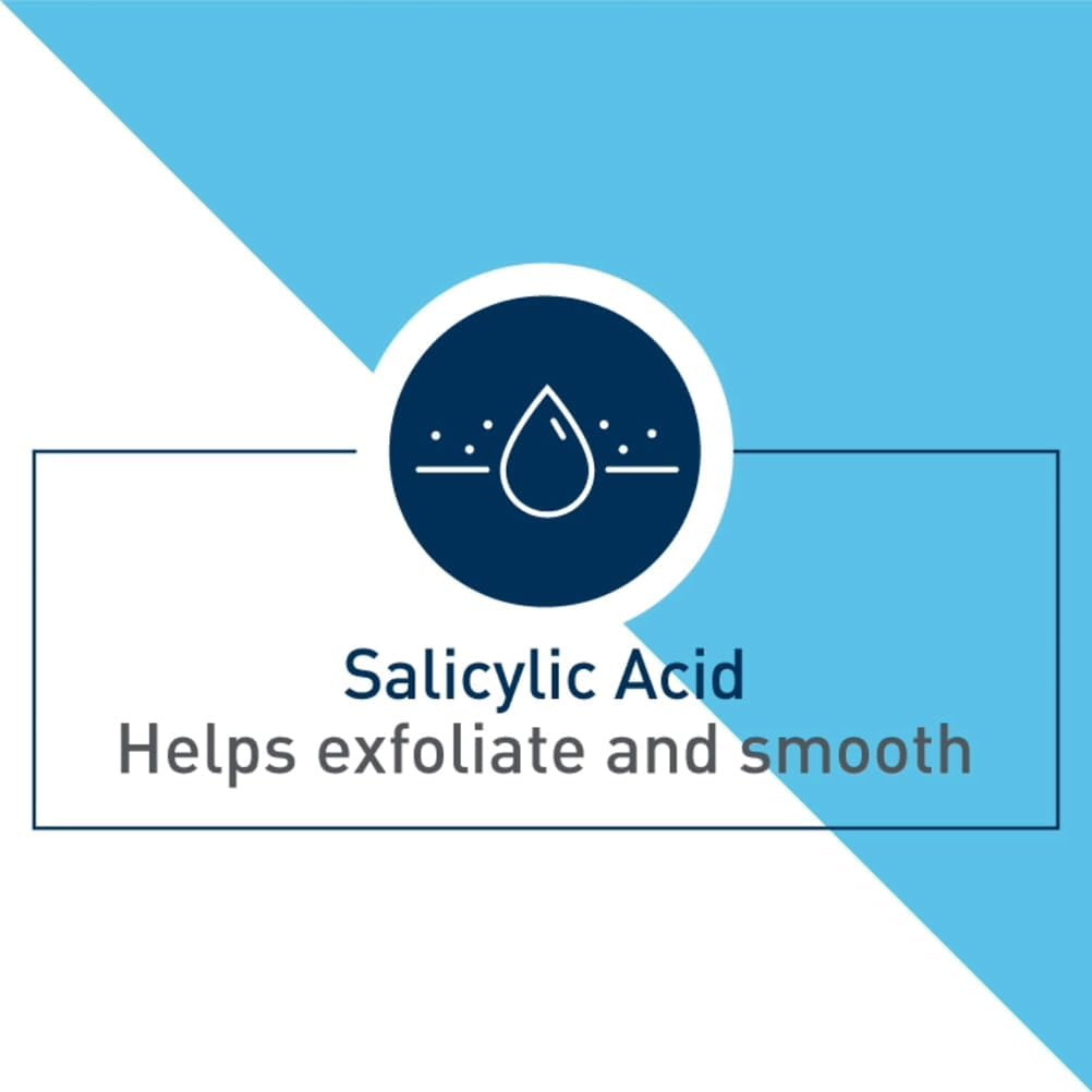 CeraVe SA Smoothing Cream 177ml for Rough and Bumpy Skin with Salicylic Acid and 3 Essential Ceramides
