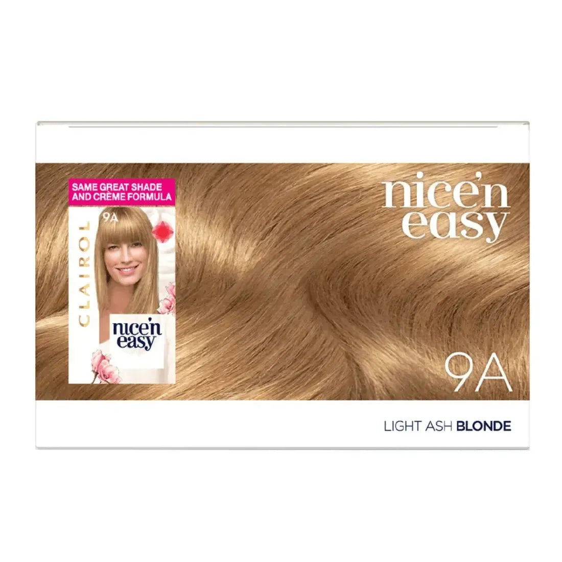 Clairol Nice N Easy Crème Natural Permanent Hair Dye - 9A Light Ash Blonde - Healthxpress.ie