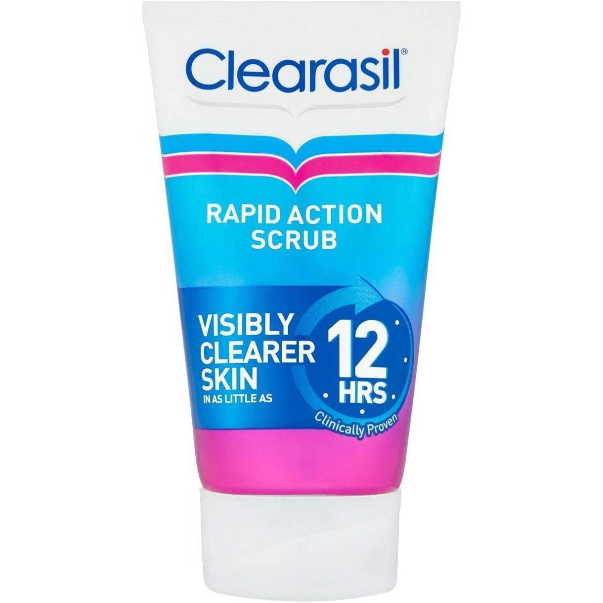 Clearasil Rapid Action Exfoliating Scrub 125ml - Healthxpress.ie