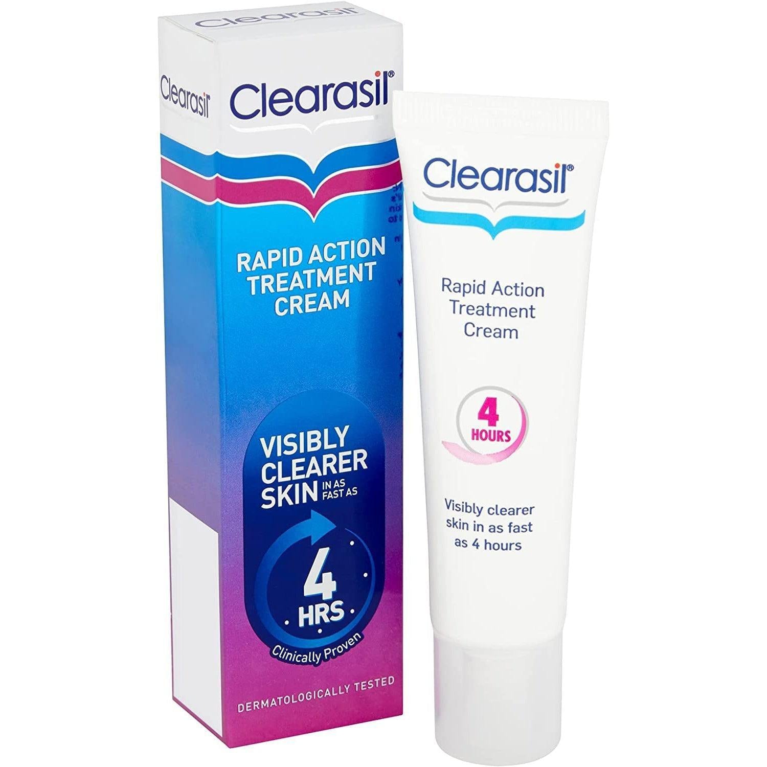 Clearasil Rapid Action Treatment Cream, Clinically Proven 25ml - Healthxpress.ie