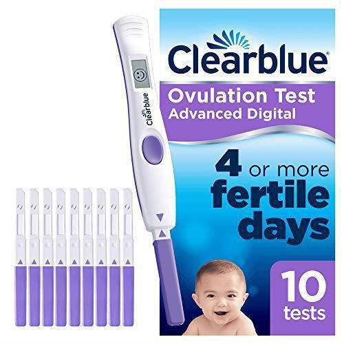 Clearblue Advanced Digital Ovulation Test - Clear Results, 1 Device & 10 Tests - Healthxpress.ie