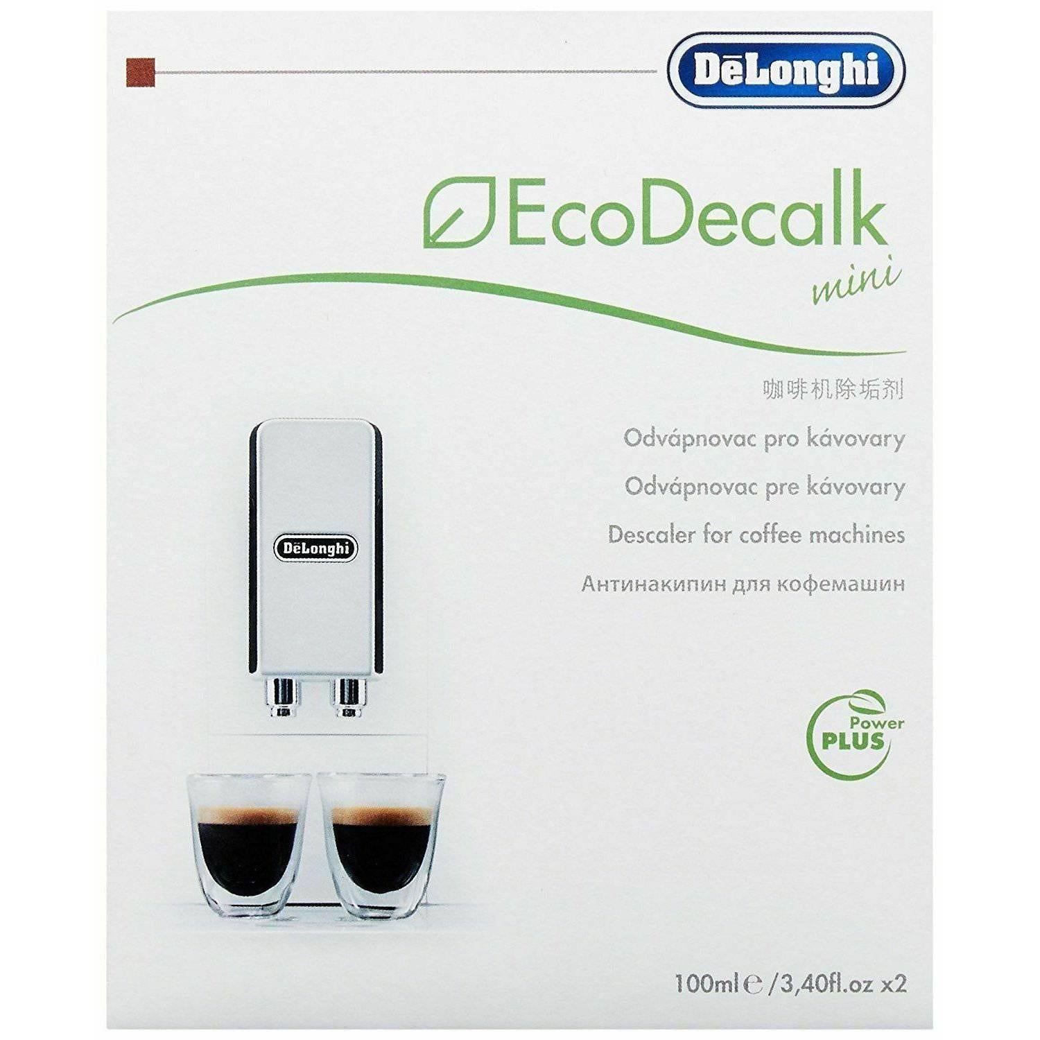 De Longhi Mini EcoDecalk Descaling Solution For Coffee Machines 100