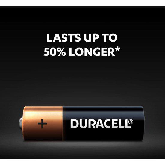 Duracell Plus Power Alkaline AAA Battery - Lasts Up to 50% Longer - Pack of 4 - Healthxpress.ie