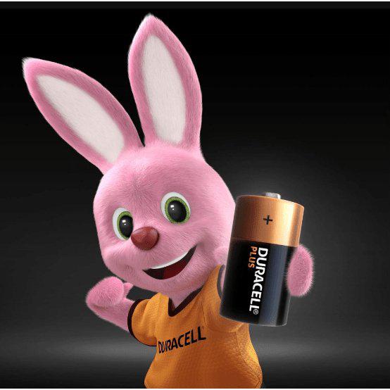 Duracell Plus Power Alkaline C Battery - Lasts Up to 50% Longer - Pack of 2 - Healthxpress.ie