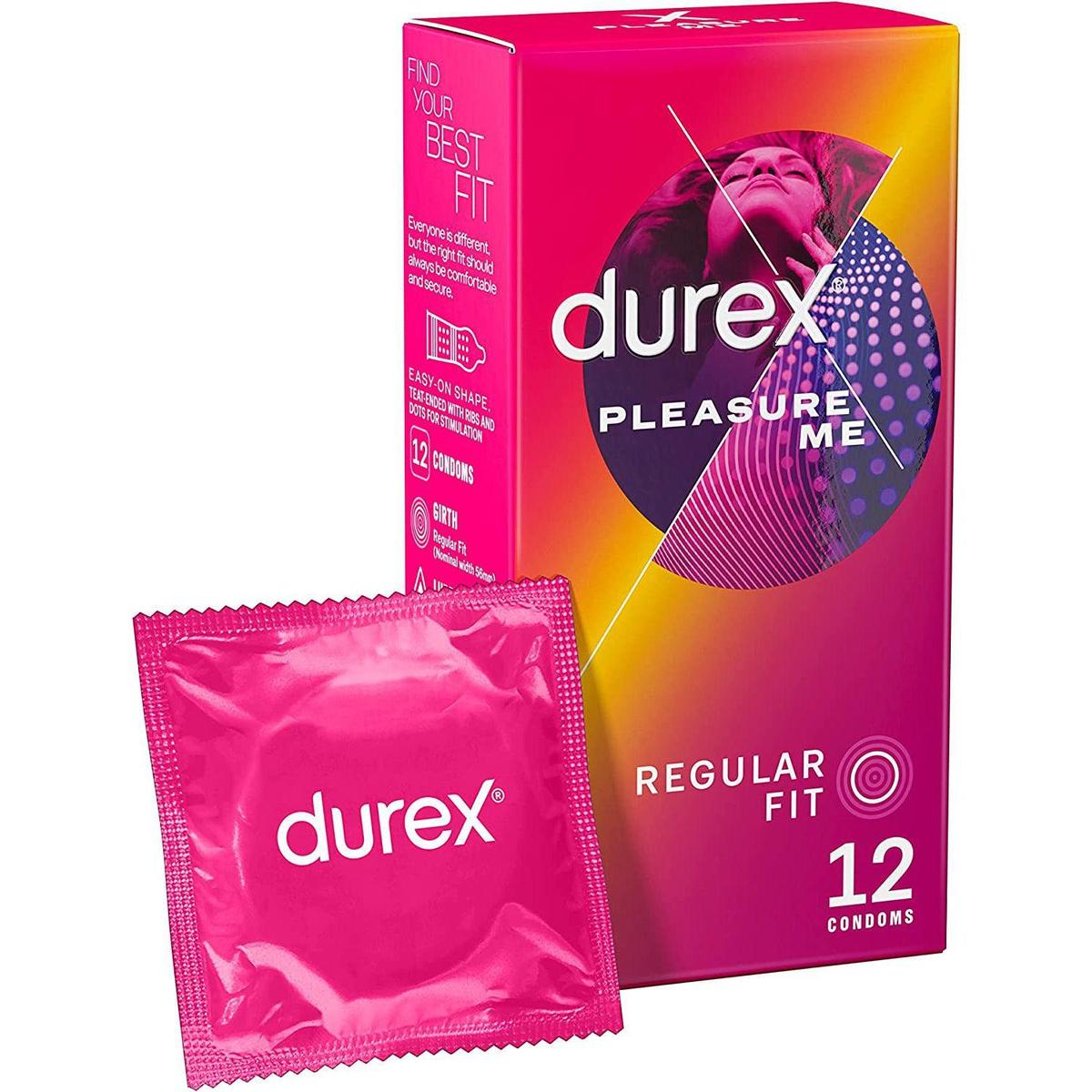 Durex Pleasure Me Condoms, Pack of 12 - Healthxpress.ie