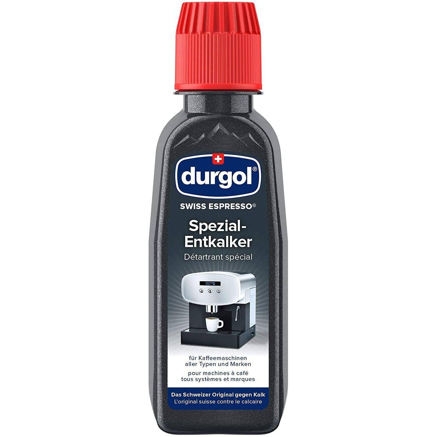 Durgol Swiss Espresso Special Descaler for All Coffee Machines - 125ml, 2 Pack - Healthxpress.ie