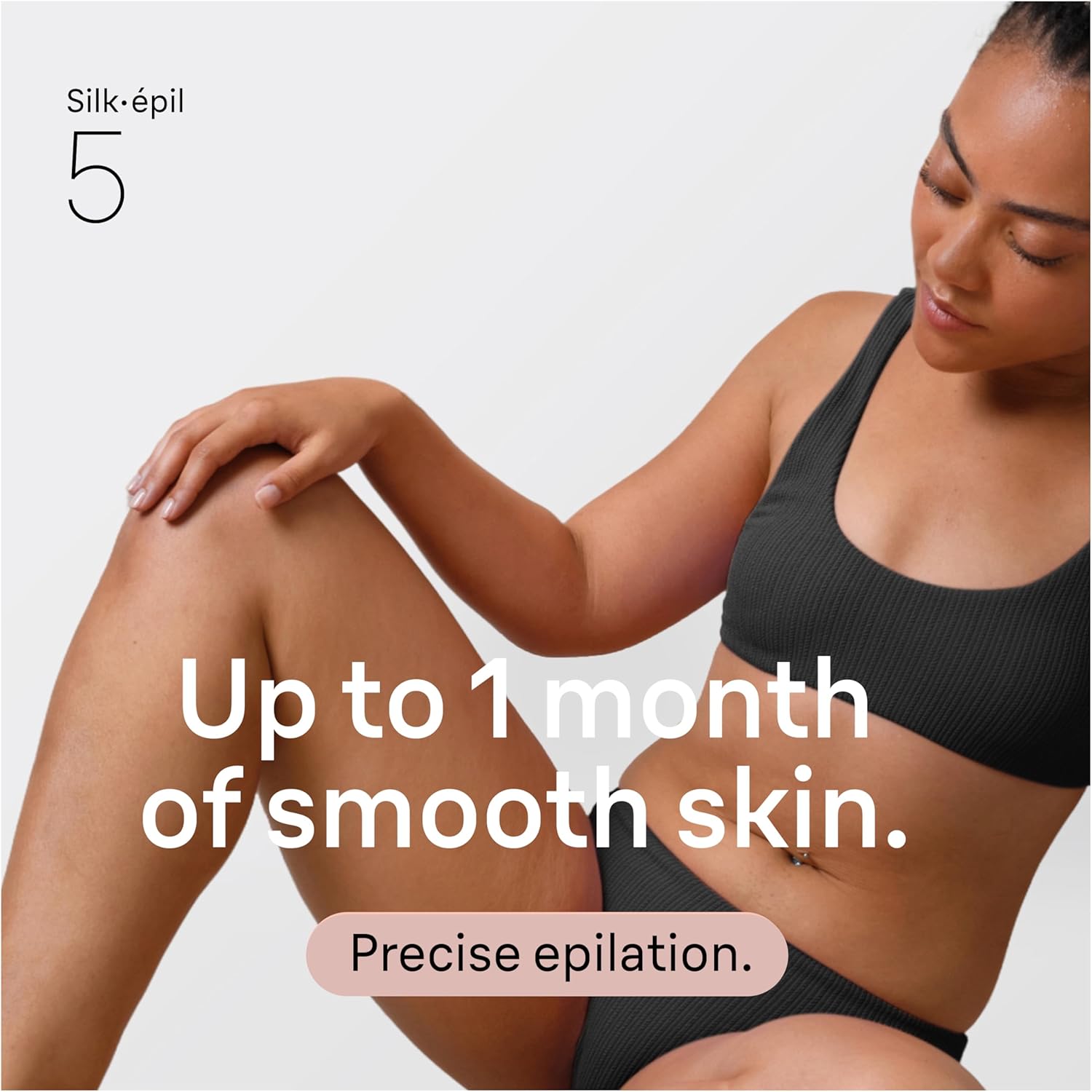 Braun Silk·épil 5, Wet & Dry Epilator, Easy Hair Removal, Lasting Smooth Skin, 5-000, Flamingo Pink