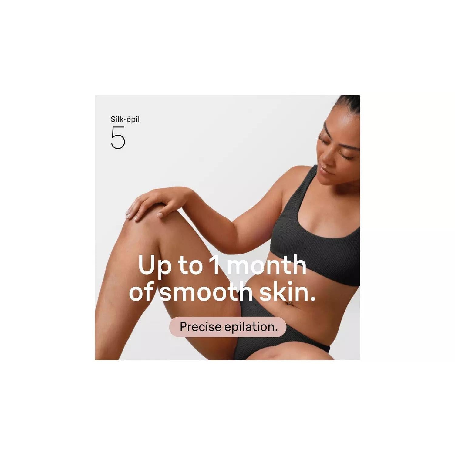Braun Silk·épil 5, Wet & Dry Epilator, Easy Hair Removal, Lasting Smooth Skin, SE5-041, Flamingo Pink