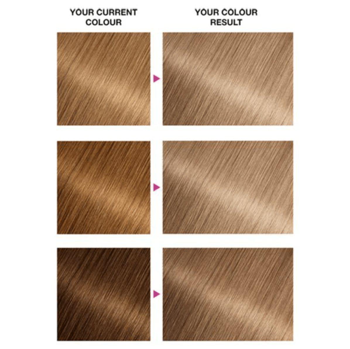Garnier Nutrisse Permanent Hair Dye - 100% Grey Hair Coverage - Medium Blonde 8 - Healthxpress.ie