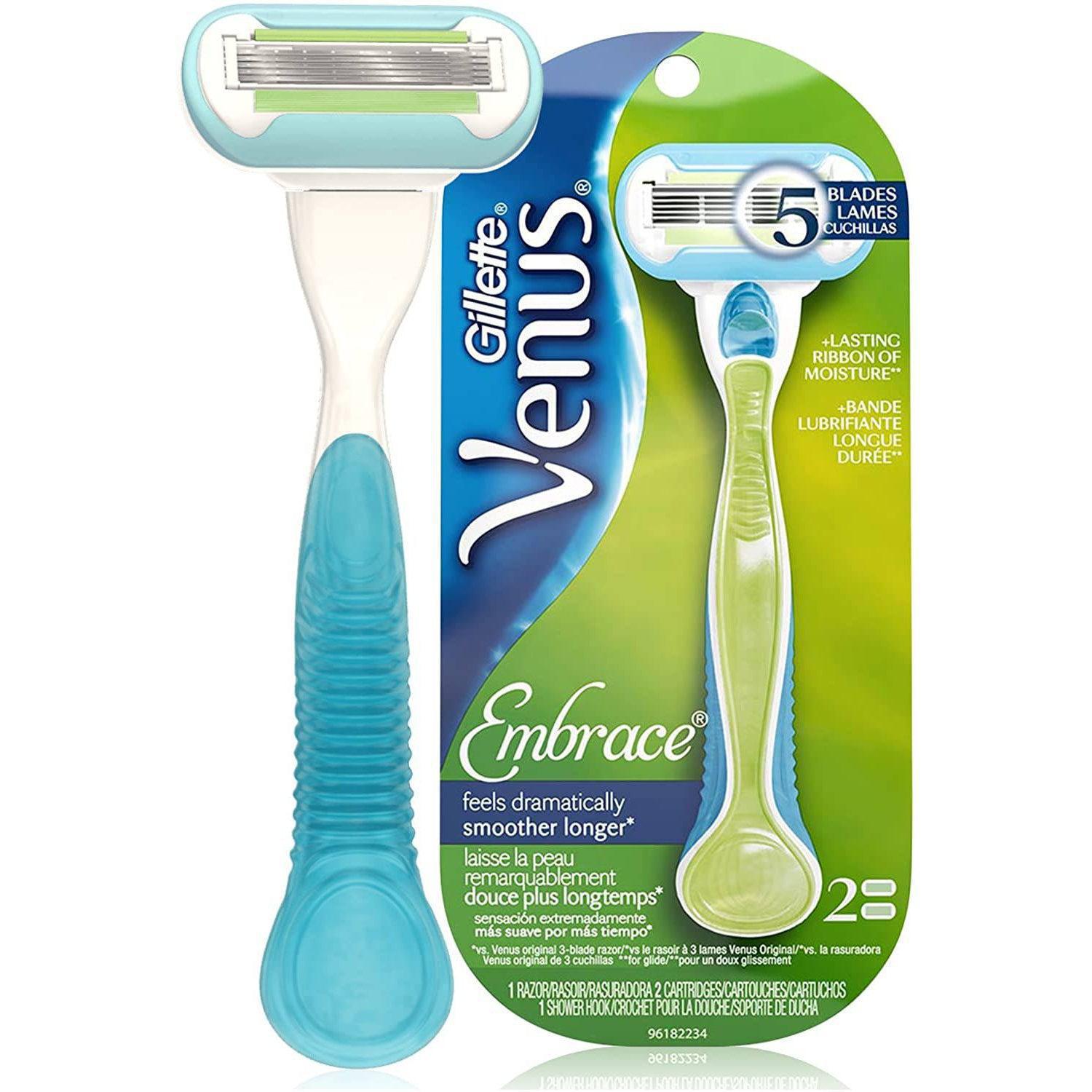 Gillette Extra Smooth Venus Embrace Women's Razor with 1 Blade - Healthxpress.ie