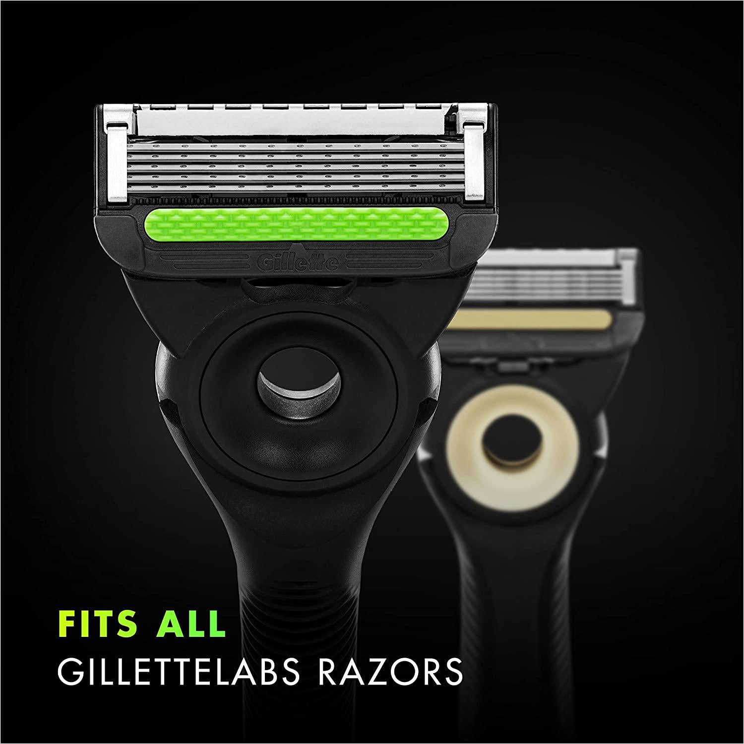 Gillette Labs Razor Blade Cartridges Refill 10pk with Exfoliating Bar - Healthxpress.ie
