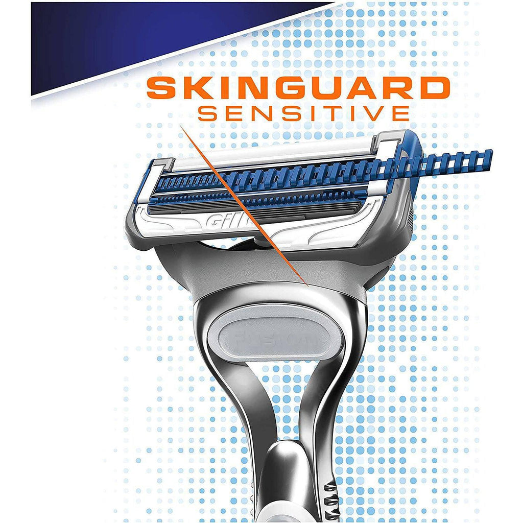 Sensaguard Razor Gillette SkinGuard Sensitive Men’s Razor, 1 Handle, 1 Blade Refill