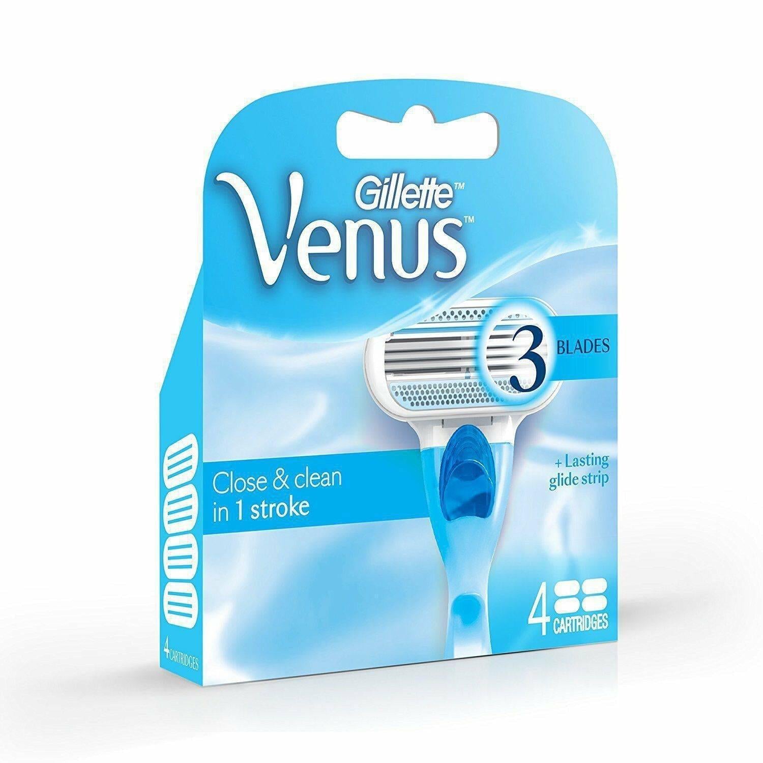 Gillette Venus Razor Blade Cartridges -4 Pack - Healthxpress.ie