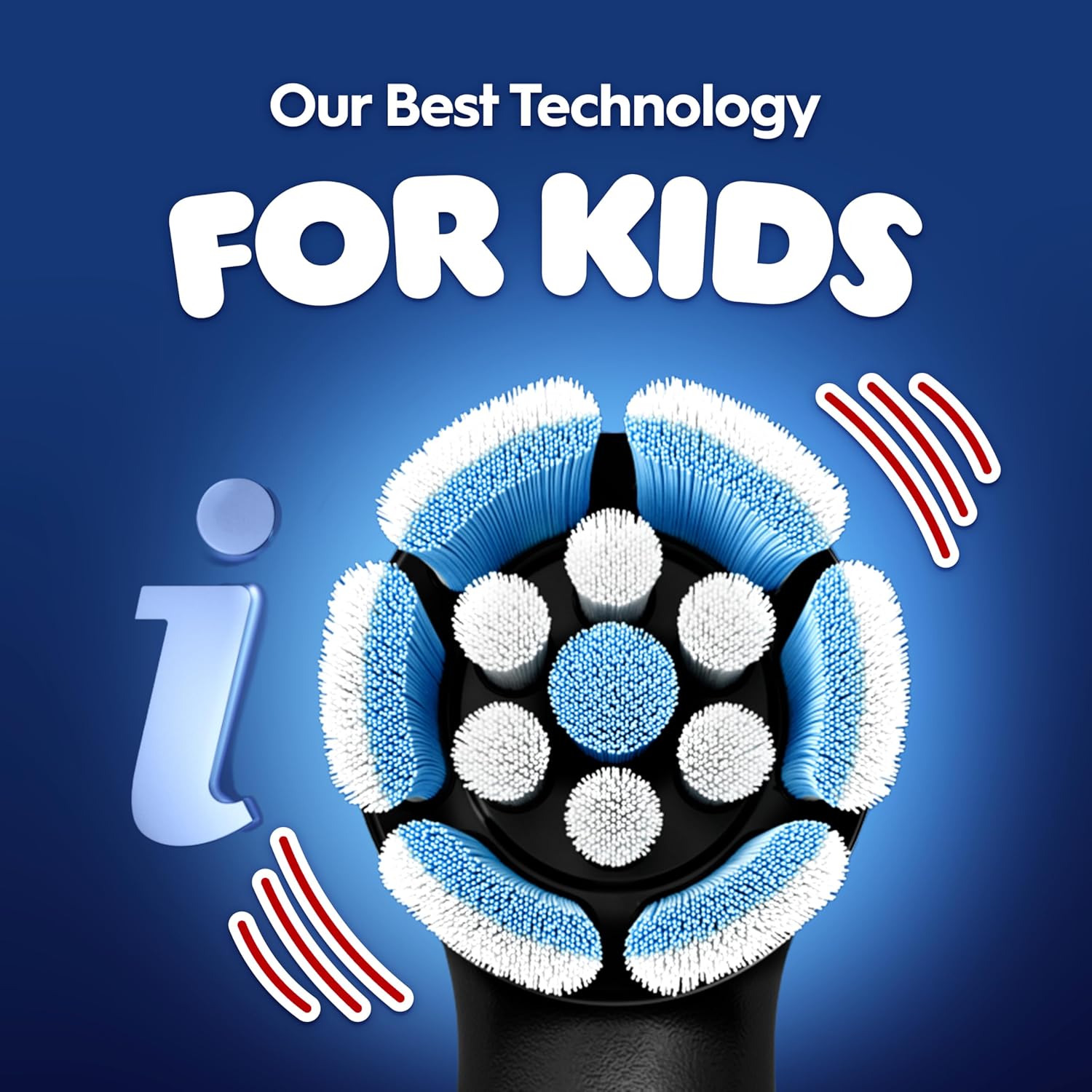 Oral-B iO Kids Marvel Spiderman Electric Toothbrush, with Travel Case, 3 Modes with Kid-Friendly Sensitive Mode, 2-Min Music Timer, for Ages 6+