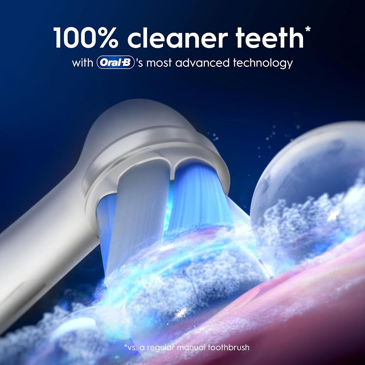 Oral-B iO9 Electric Toothbrushes , App Connected Handle, 1 Toothbrush Head, Charging Travel Case & Magnetic Pouch, 7 Modes, 2 Pin Plug, Special Edition