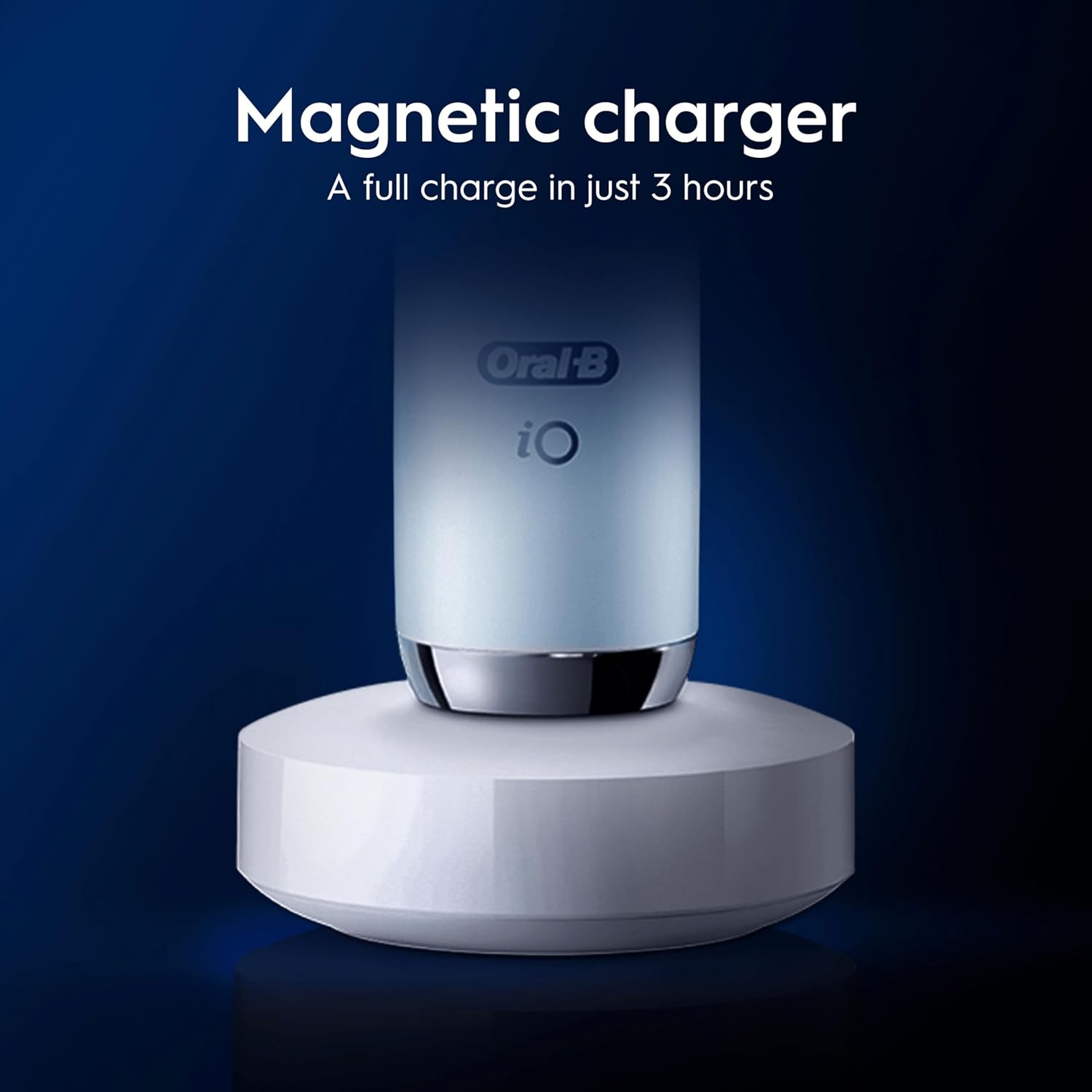Oral-B iO9 Electric Toothbrushes , App Connected Handle, 1 Toothbrush Head, Charging Travel Case & Magnetic Pouch, 7 Modes, 2 Pin Plug, Special Edition