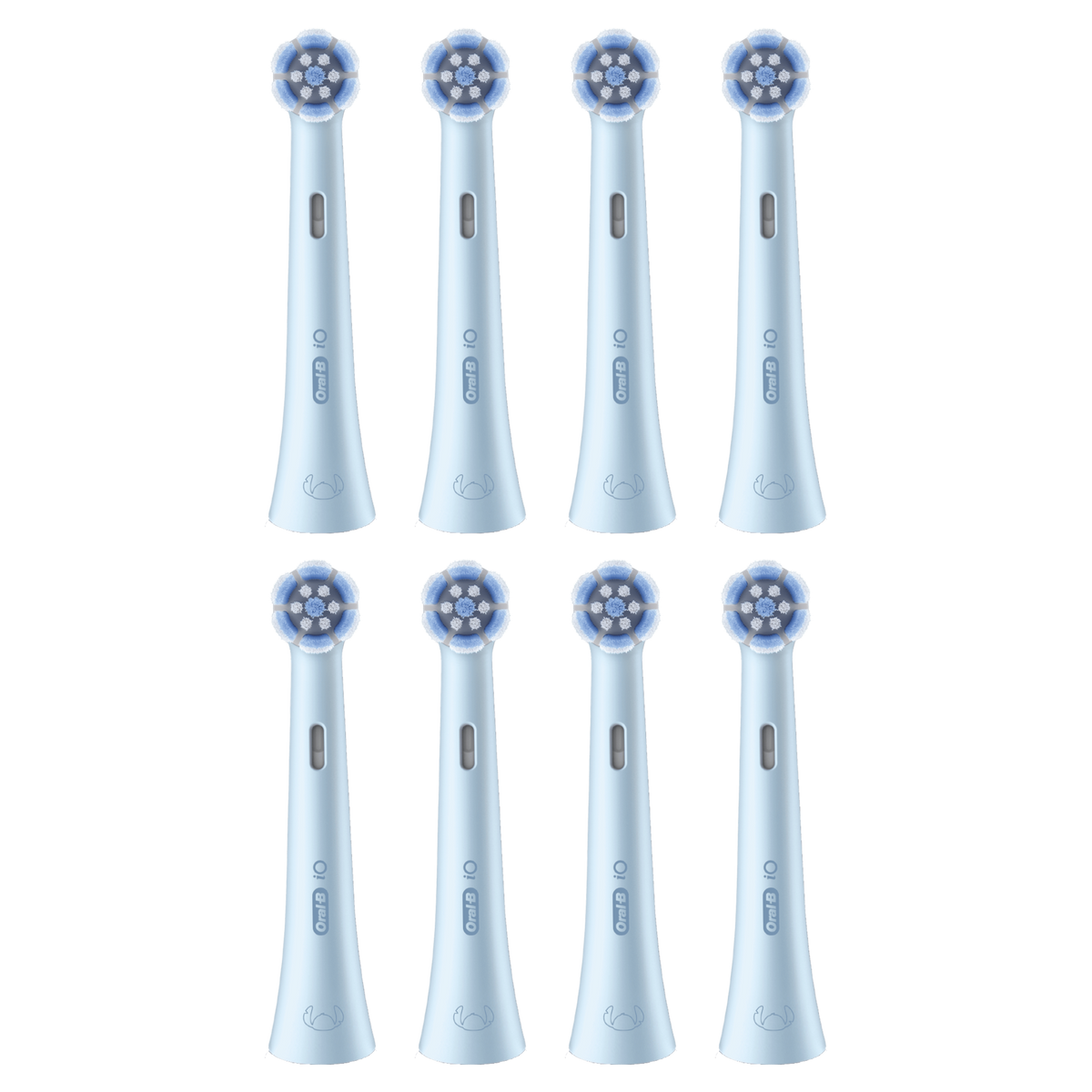 Oral-B iO Kids Marvel Stitch 8pk Electric Toothbrush Head for Age 6+, Gentle on Wobbly Teeth and Gums for Cleaner Teeth