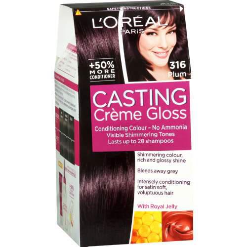 L'oreal Casting Creme Gloss Semi-Permanent Hair Color - Shade Plum 316 - Healthxpress.ie