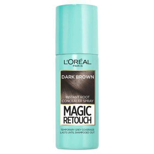 L’oreal Magic Retouch Temporary Instant Grey Root Concealer Spray - Dark Brown - Healthxpress.ie