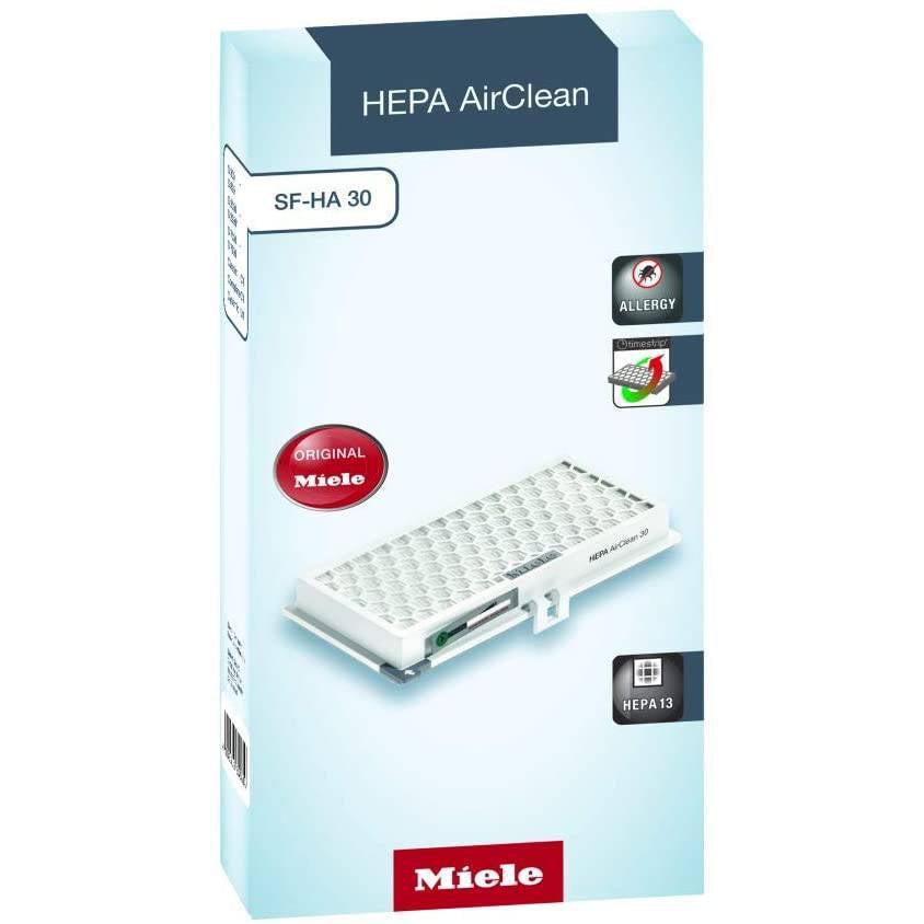 Miele 9616270 SF-HA 30 HEPA13 Timestrip Filter for S2000/S7000/Classic and Dynamic Series, White - Healthxpress.ie