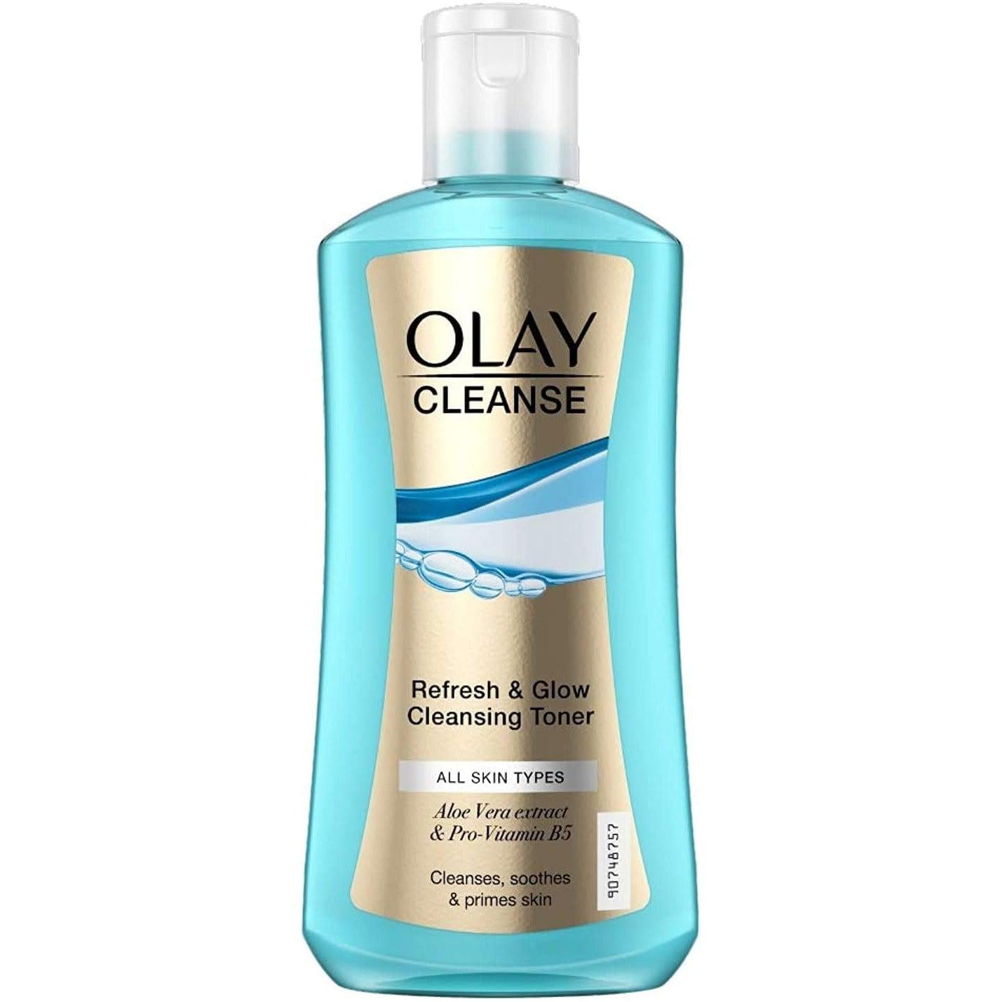Olay Cleanse Refresh & Glow Cleansing Toner, All Skin Types, 200 ml - Healthxpress.ie