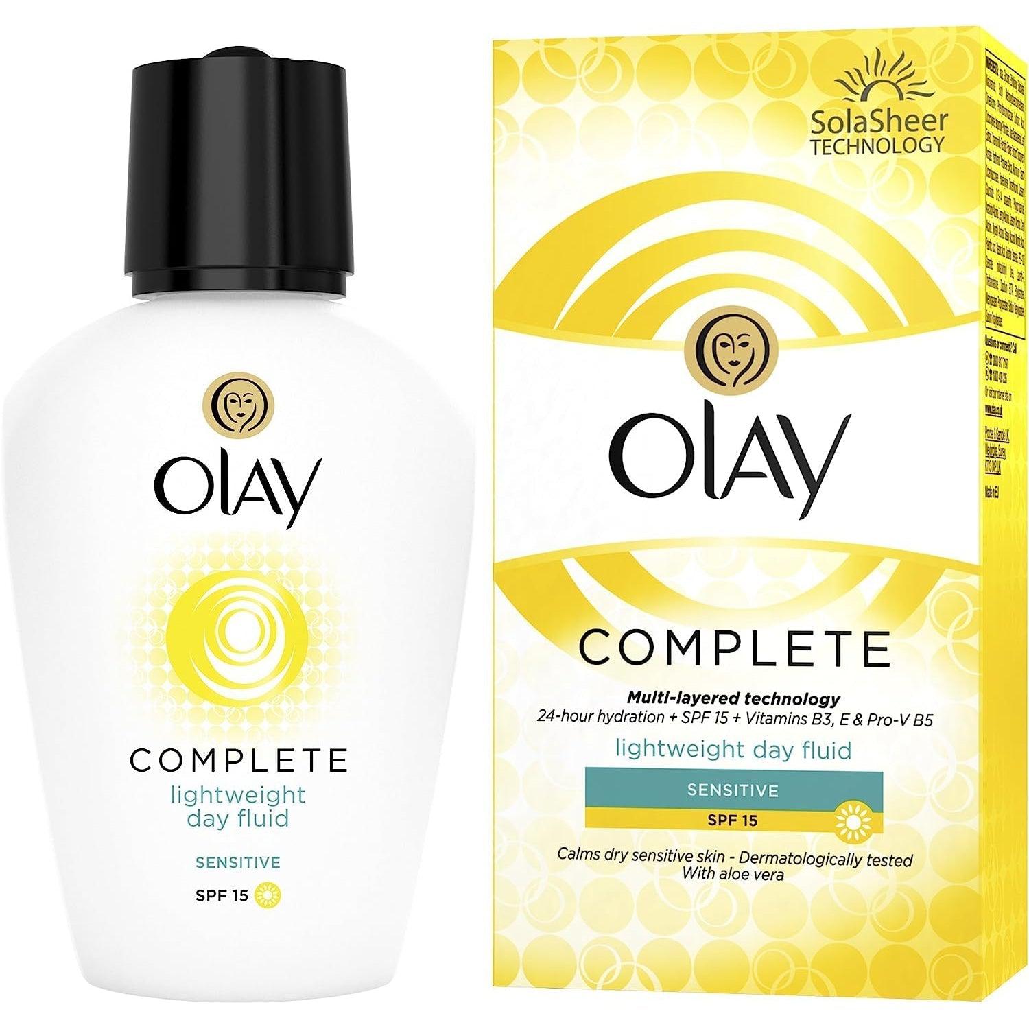 Olay Complete Sensitive SPF 15 Light Weight Day Lotion 100ml - Healthxpress.ie