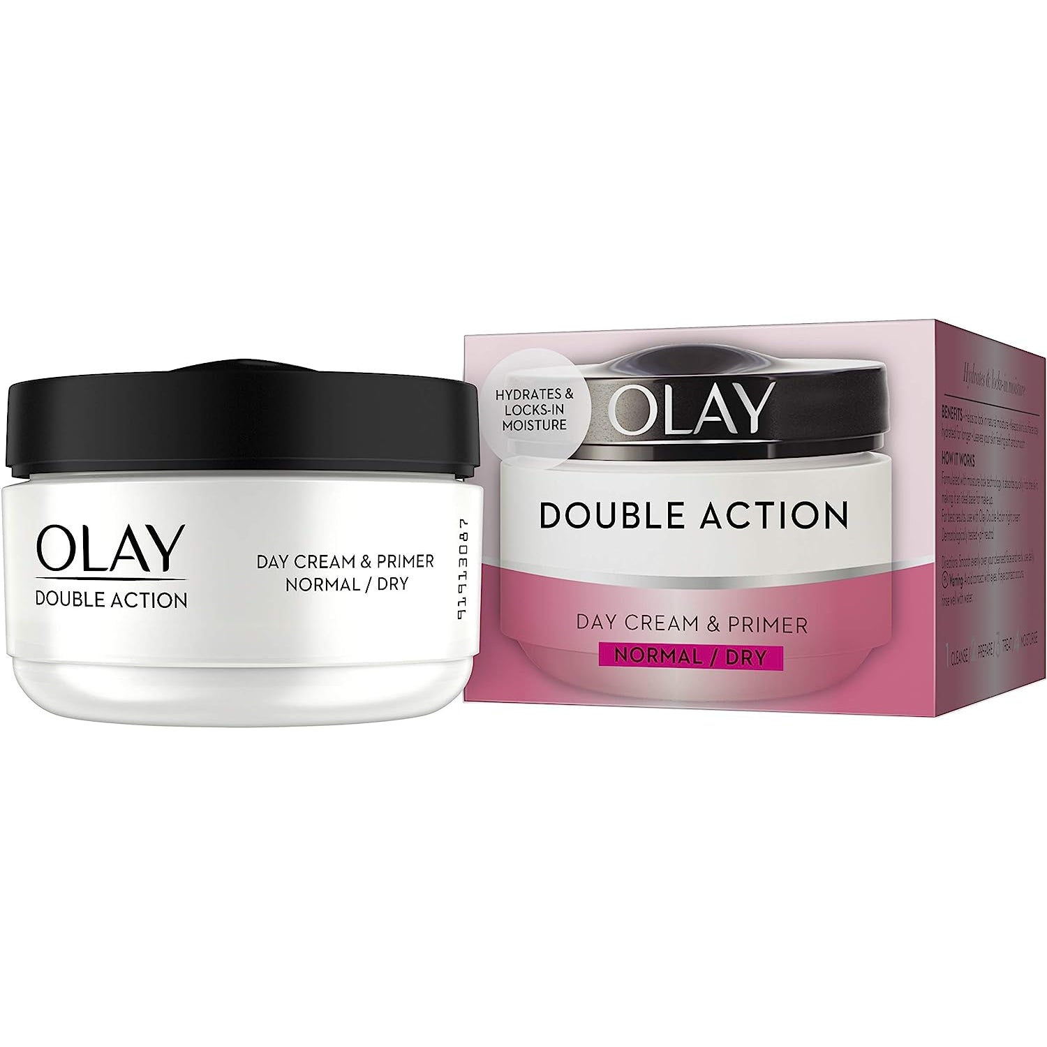 Olay Double Action Day Cream & Primer Normal/Dry, 50ml - Healthxpress.ie
