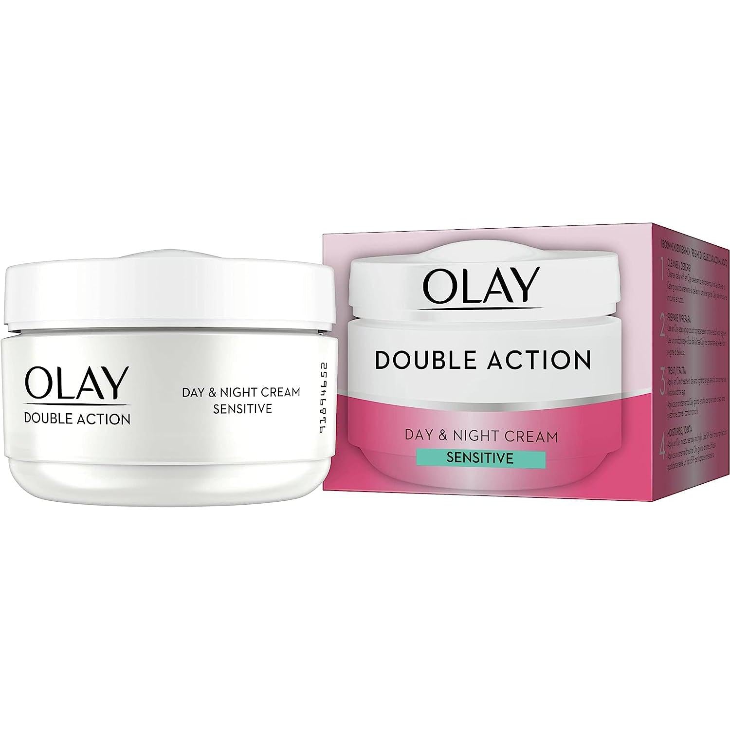 Olay Double Action Day & Night Sensitive Cream, 50ml - Healthxpress.ie