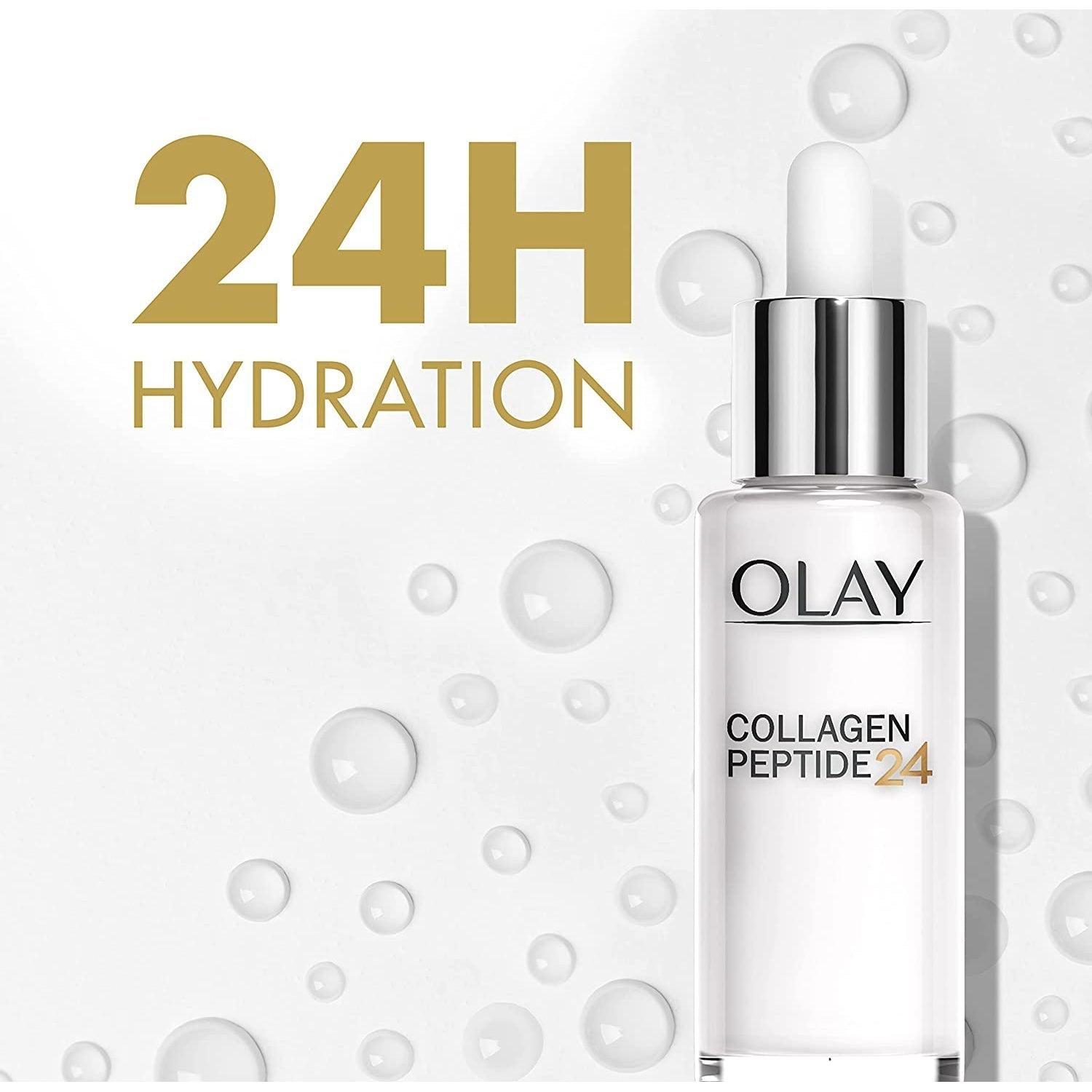 Olay Regenerist Collagen Peptide 24 Ultra Restoring Fragrance Free Day Serum, 40ml - Healthxpress.ie