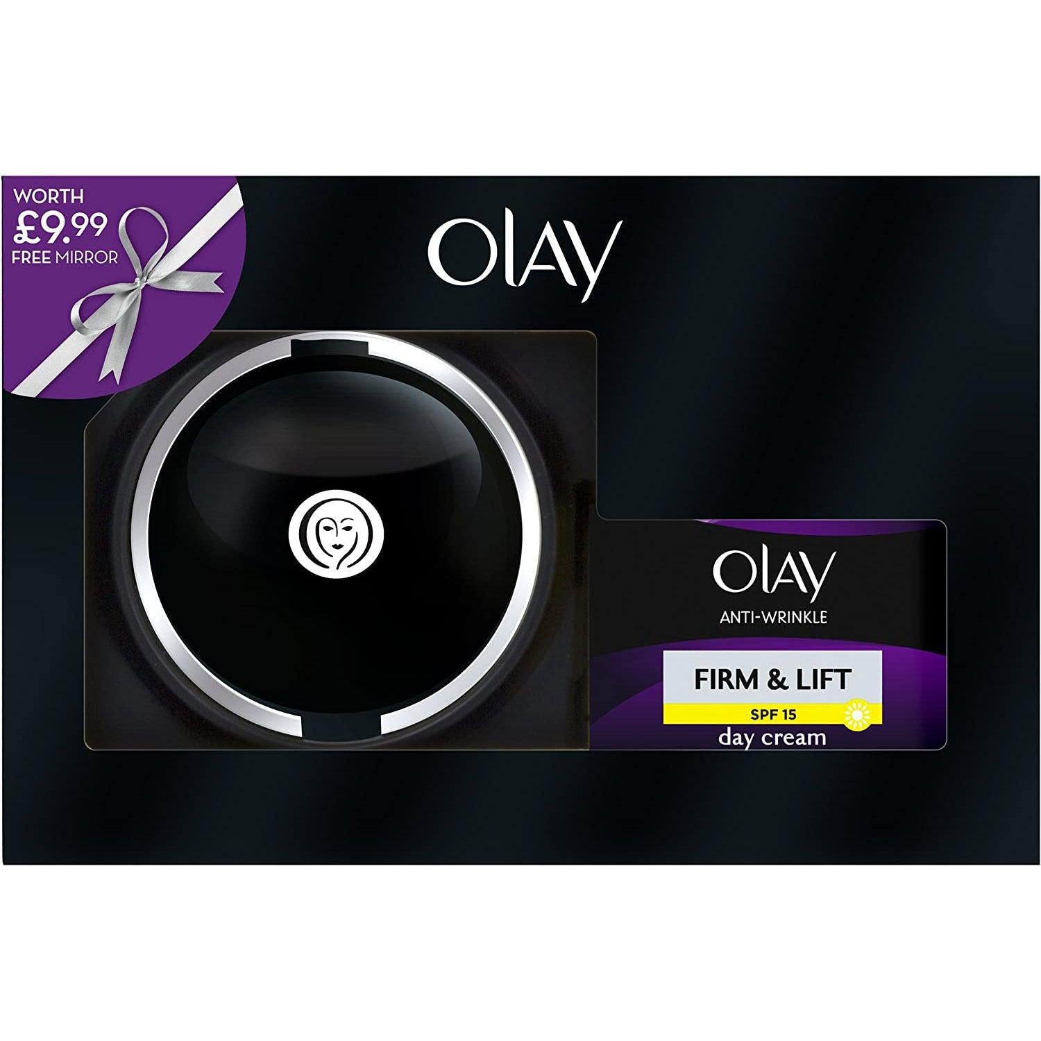 Olay SPF15 Anti-Wrinkle Firm and Lift Moisturiser Day Cream 50 ml Plus Mirror Giftset - Healthxpress.ie
