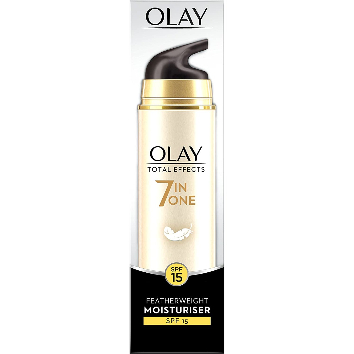 Olay Total Effects Featherweight 7in1 Anti-Ageing Moisturiser SPF 15, 50ml - Healthxpress.ie