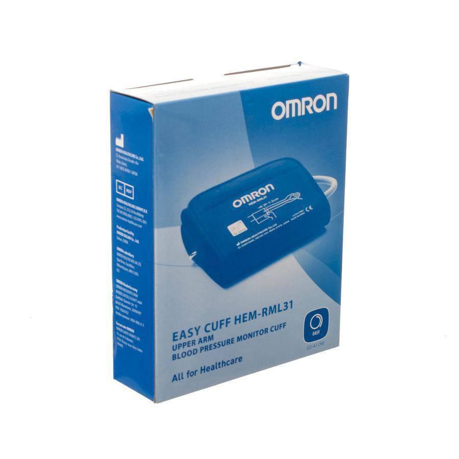 Omron HEM-RML31-E Easy Cuff Replacement - Medium to Large, For Omron BP Monitors - Healthxpress.ie