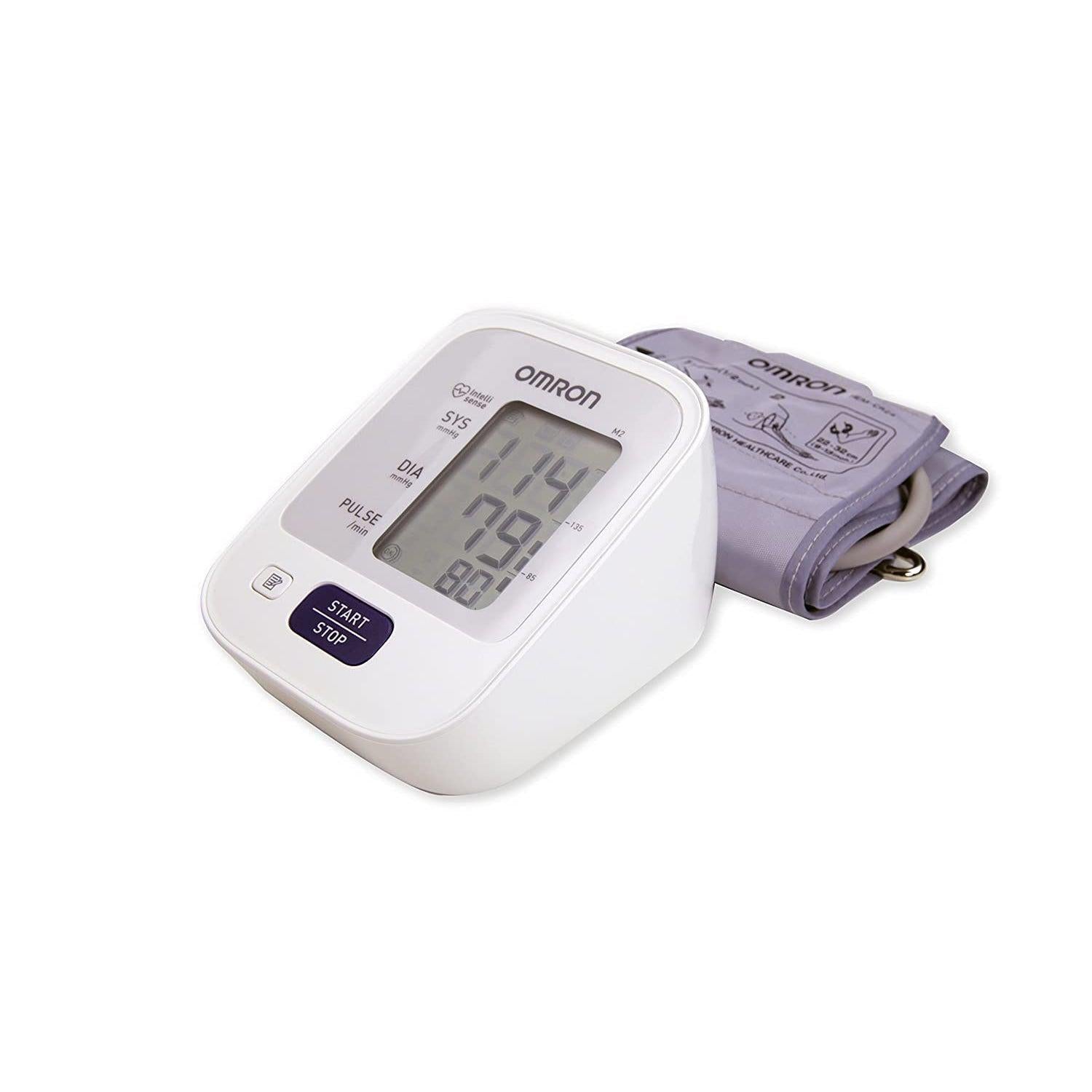 Omron M2 Classic Upper Arm Digital Blood Pressure Monitor - One Touch Operation - 22-32cm Cuff - Healthxpress.ie