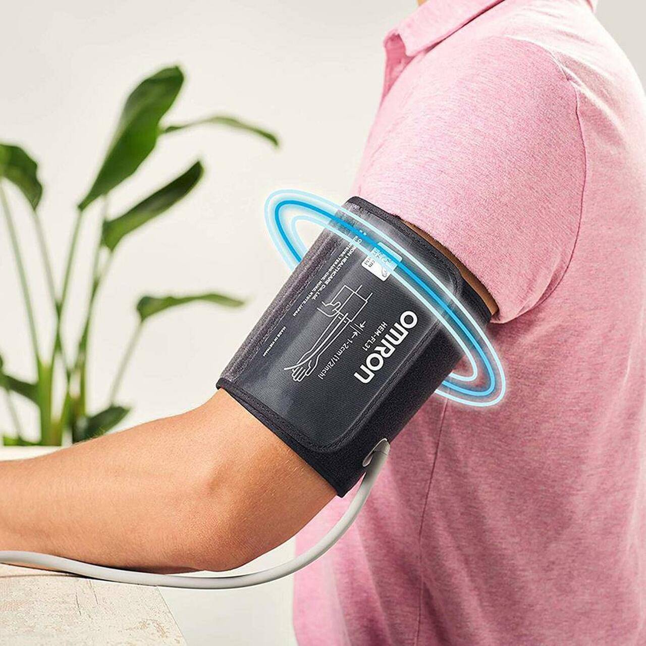 Omron M3 Comfort Automatic Digital Upper Arm Blood Pressure Monitor - Intelli Wrap Cuff (22–42cm) - Healthxpress.ie
