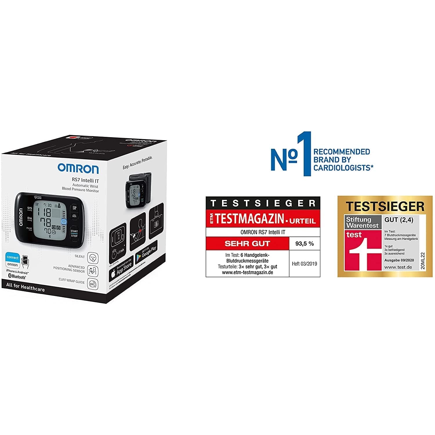 Omron Wrist Blood Pressure Monitor RS4 buy online