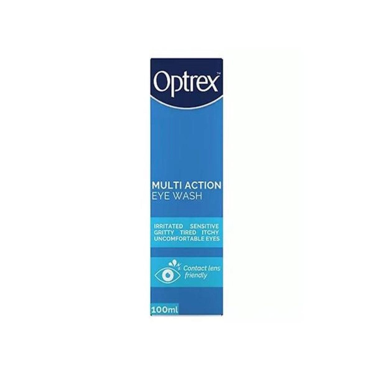 Optrex Multi Action Eye Wash 100Ml - Healthxpress.ie