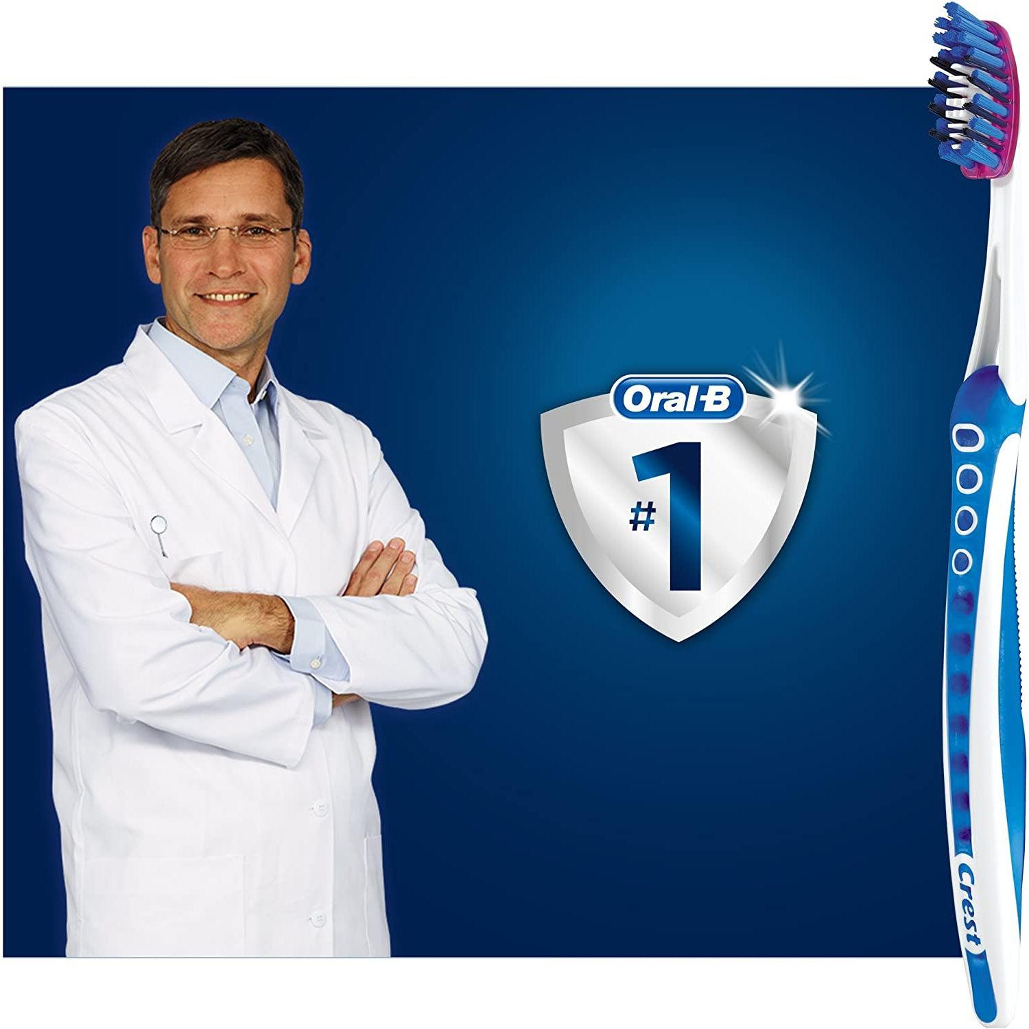 Oral-B 3D White Luxe Pro-Flex Manual Toothbrush, Medium 38 - Healthxpress.ie