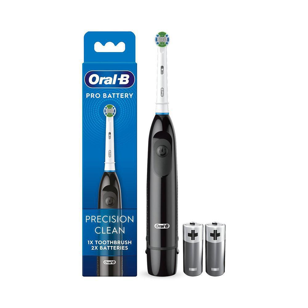 Oral-B Advance Power 400 Precision Clean Battery Toothbrush DB5 - Black - Healthxpress.ie