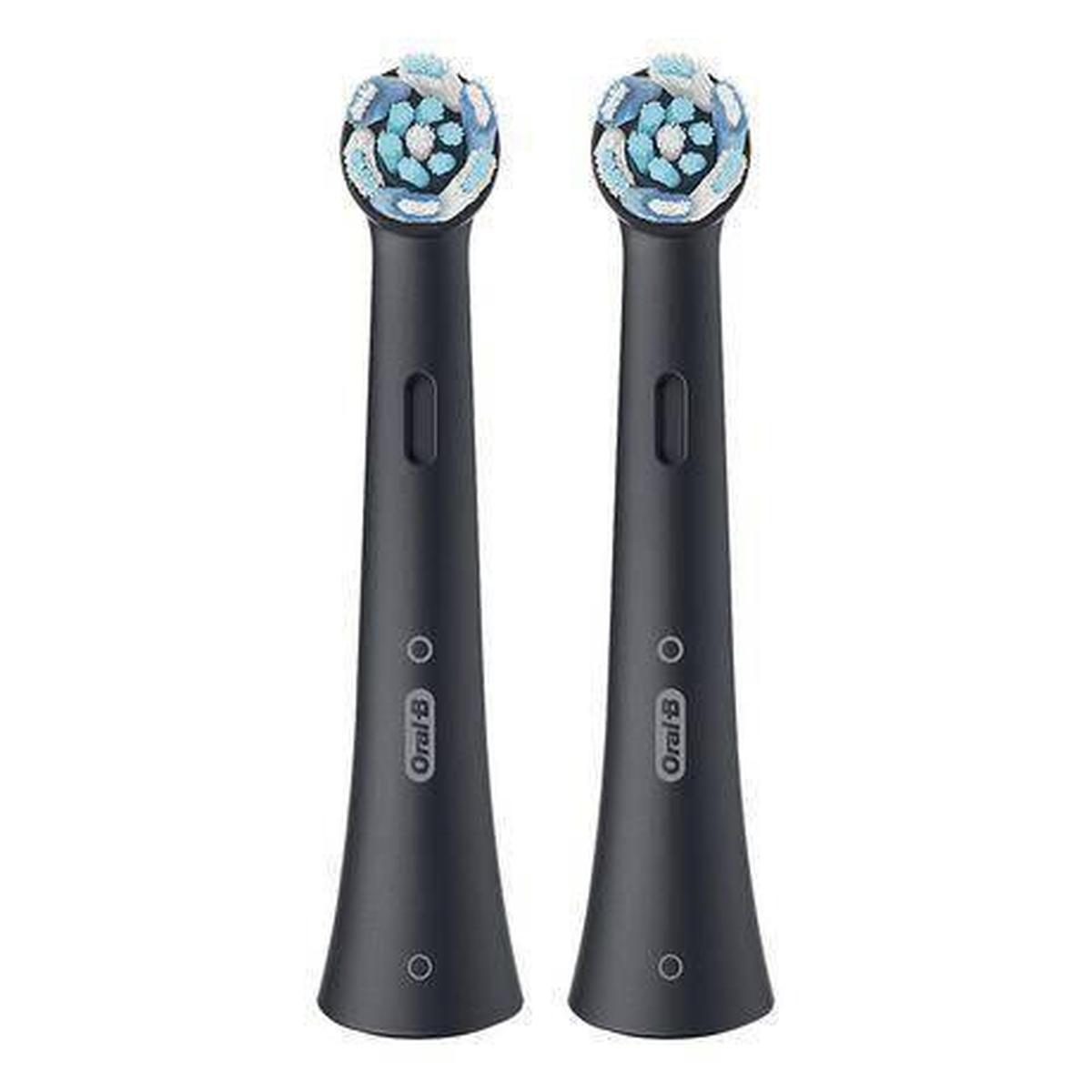 Oral-B iO 2pk Ultimate Clean Toothbrush Replacement Heads - Black - Healthxpress.ie