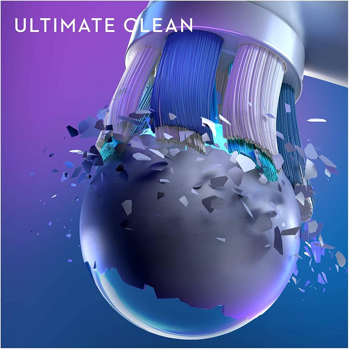 Oral-B iO 4pk Ultimate Clean Toothbrush Replacement Heads - White - Healthxpress.ie