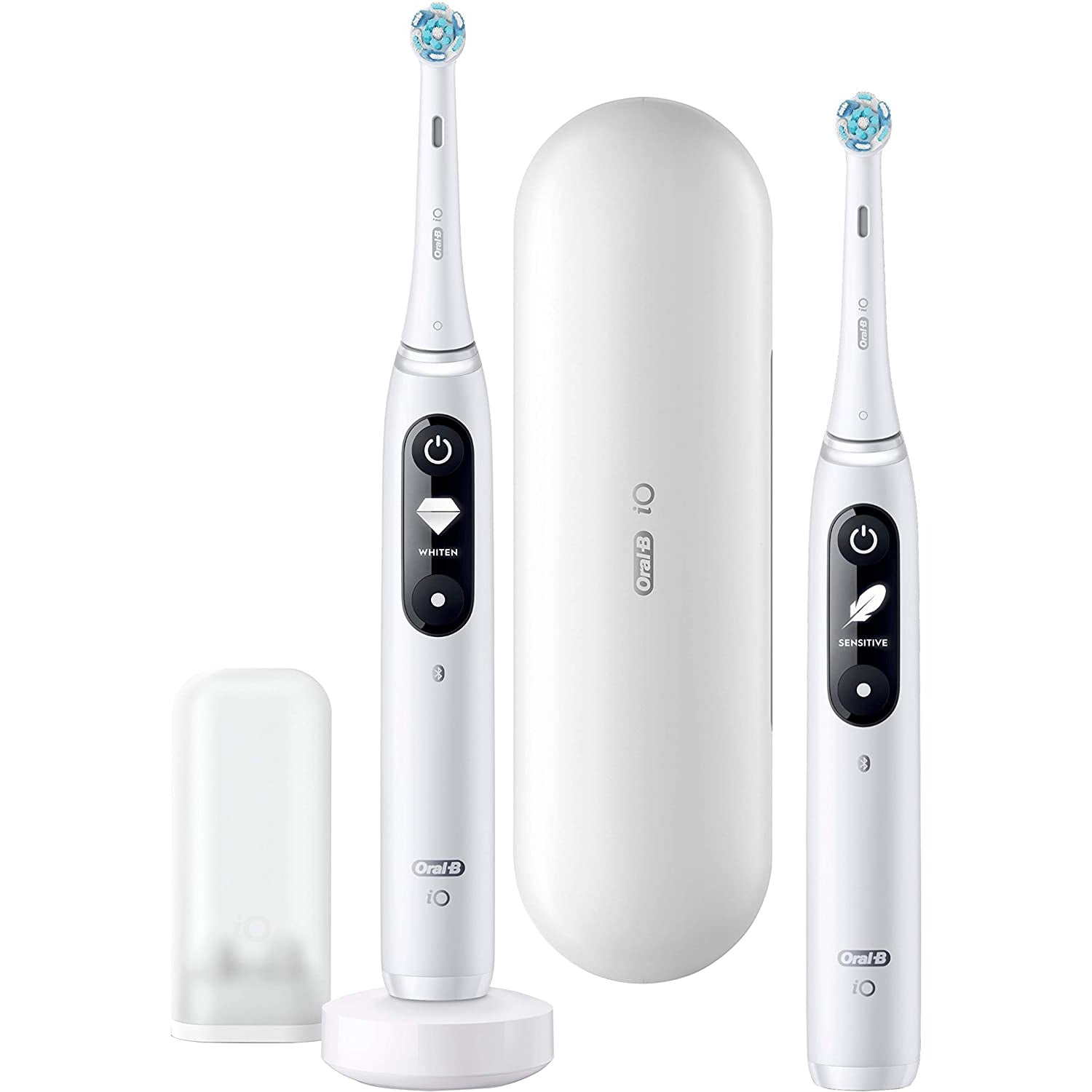 Oral-B iO 7 Twin Pack Electric Toothbrush, with Revolutionary Magnetic Technology - Healthxpress.ie