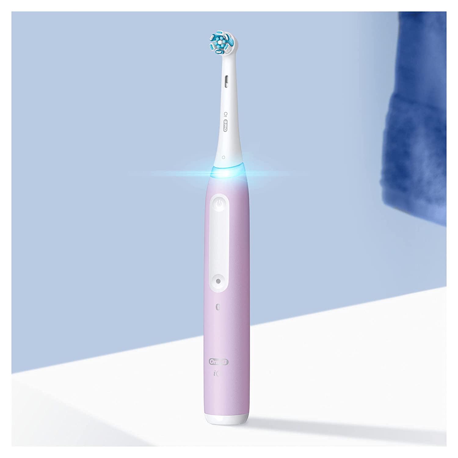 Oral-B iO4 Electric Toothbrush with Revolutionary iO Technology, Lavender with Travel Case - Healthxpress.ie