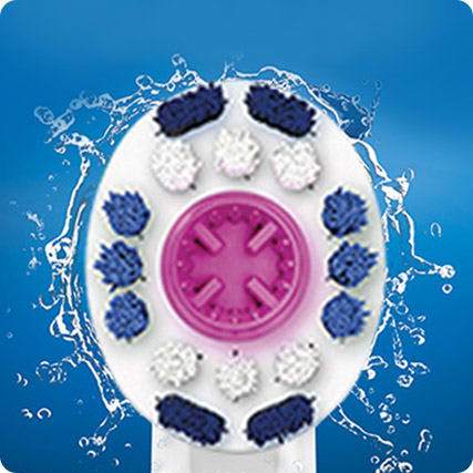 Oral-B Smart 4 3D White Electric Toothbrush - Round Head, Built-In Timer - Pink - Healthxpress.ie
